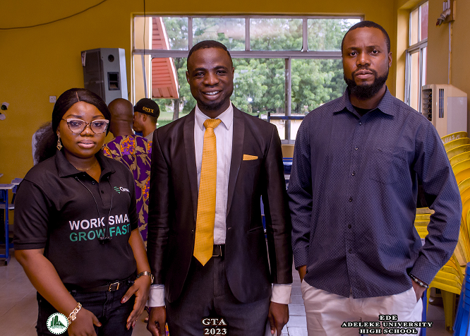 GTA team members at an event